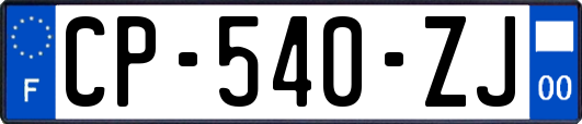 CP-540-ZJ