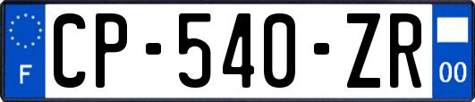 CP-540-ZR