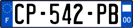 CP-542-PB