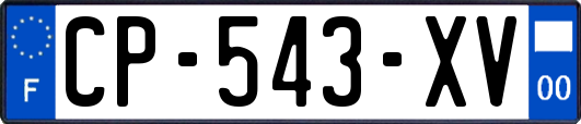 CP-543-XV