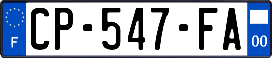 CP-547-FA
