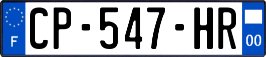 CP-547-HR