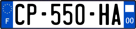 CP-550-HA