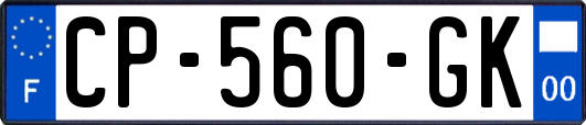 CP-560-GK