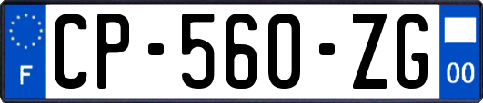 CP-560-ZG