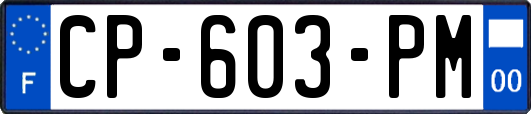 CP-603-PM