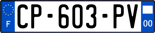 CP-603-PV