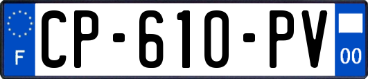 CP-610-PV