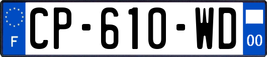 CP-610-WD