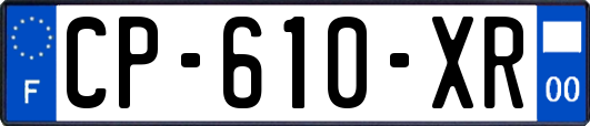 CP-610-XR