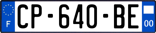 CP-640-BE