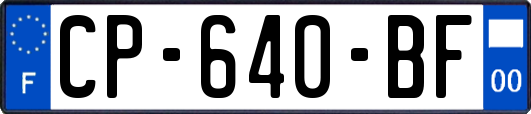 CP-640-BF