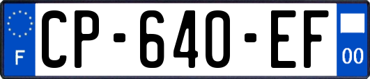 CP-640-EF