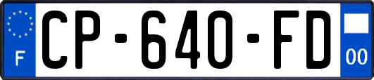 CP-640-FD
