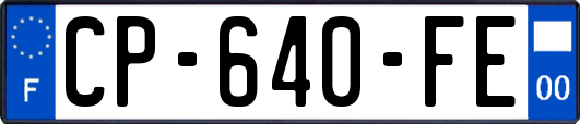 CP-640-FE
