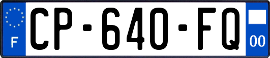 CP-640-FQ