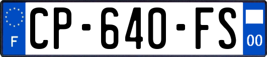 CP-640-FS