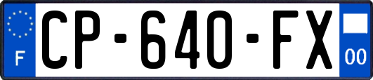 CP-640-FX