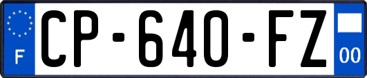 CP-640-FZ