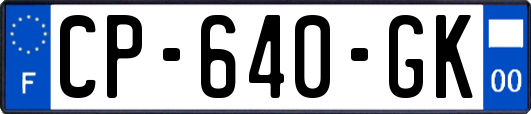 CP-640-GK