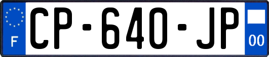 CP-640-JP