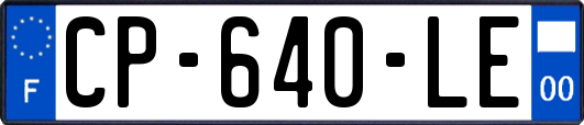 CP-640-LE