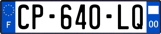 CP-640-LQ