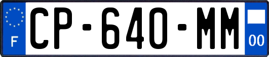 CP-640-MM