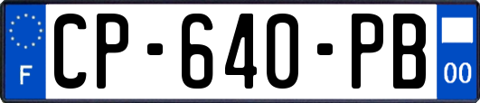 CP-640-PB