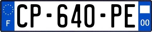 CP-640-PE