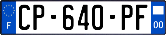 CP-640-PF