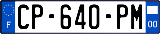 CP-640-PM