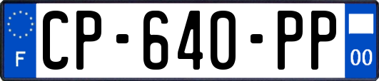 CP-640-PP