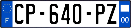 CP-640-PZ