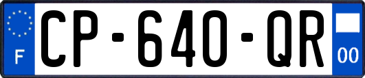 CP-640-QR