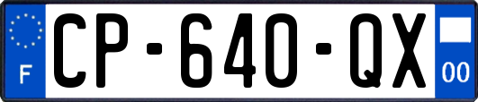 CP-640-QX