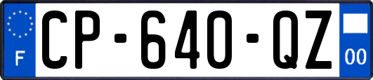 CP-640-QZ