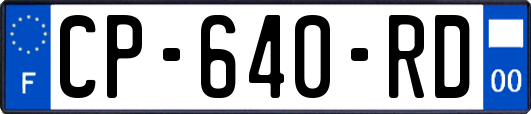 CP-640-RD