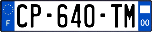 CP-640-TM