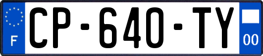 CP-640-TY