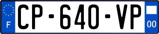 CP-640-VP