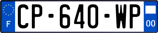 CP-640-WP