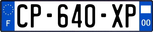 CP-640-XP