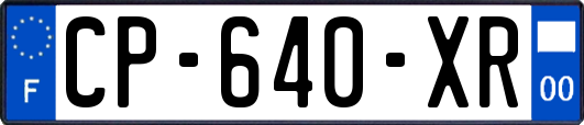 CP-640-XR