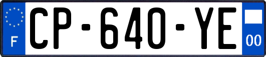 CP-640-YE