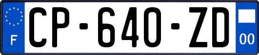 CP-640-ZD