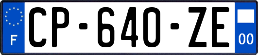 CP-640-ZE