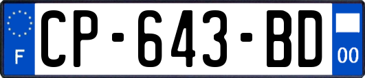 CP-643-BD