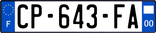 CP-643-FA