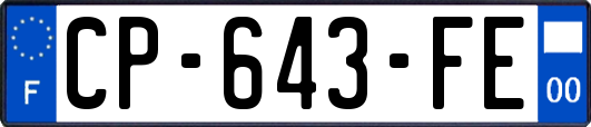 CP-643-FE